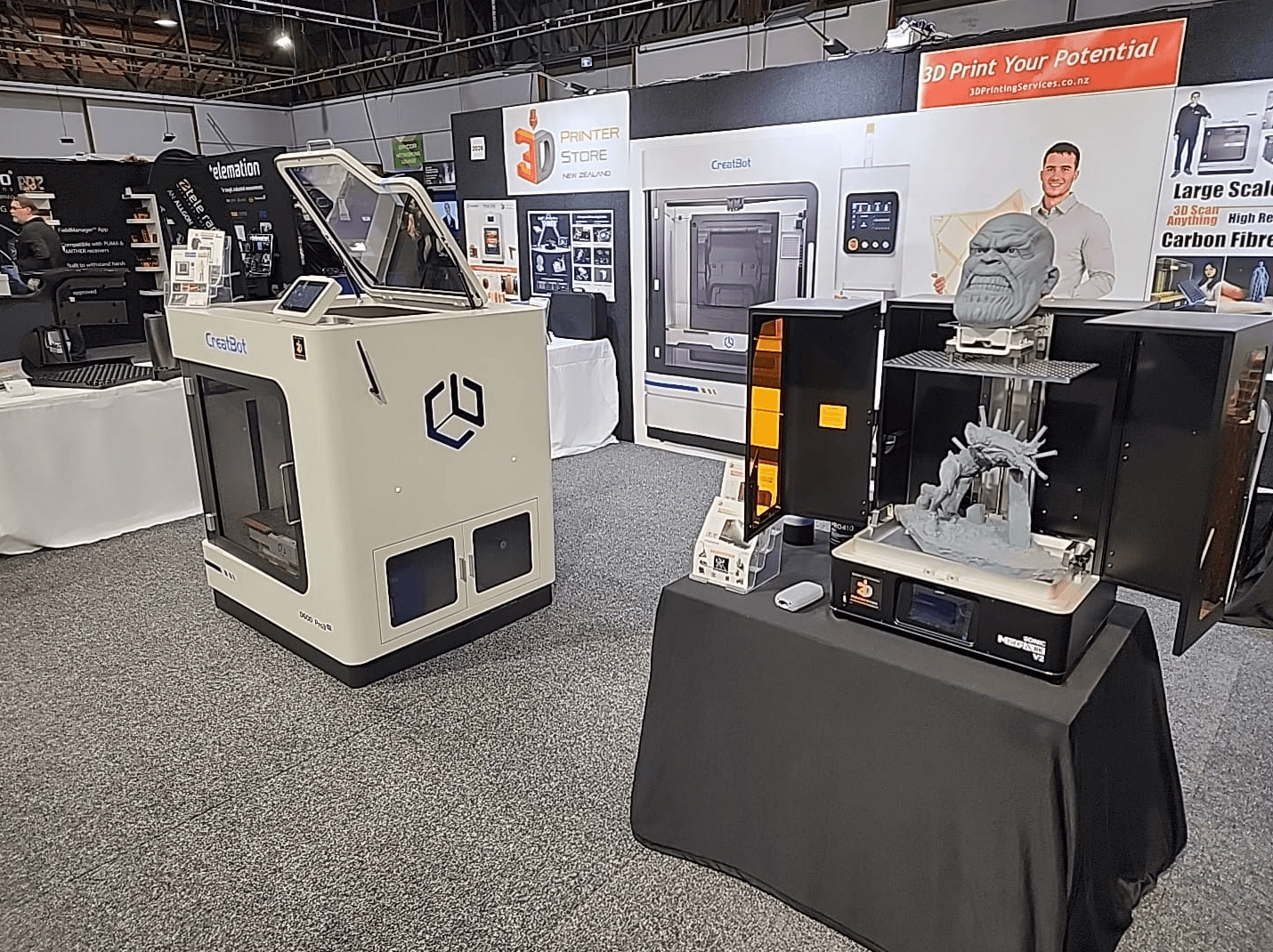 CreatBot D600 Pro3 HS 3D打印机在 EMEX 2026 新西兰展会上亮相