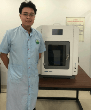 越南 Ngoc Bao Biomedical & CreatBot PEEK 3D打印合作